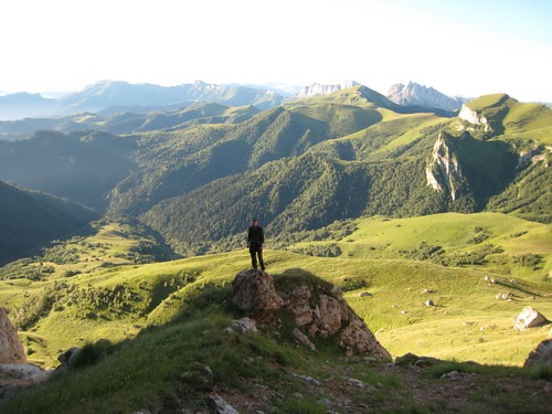 Панорама Кавкаских гор
