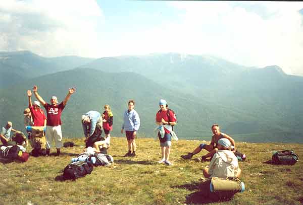 Панорама Крымских гор