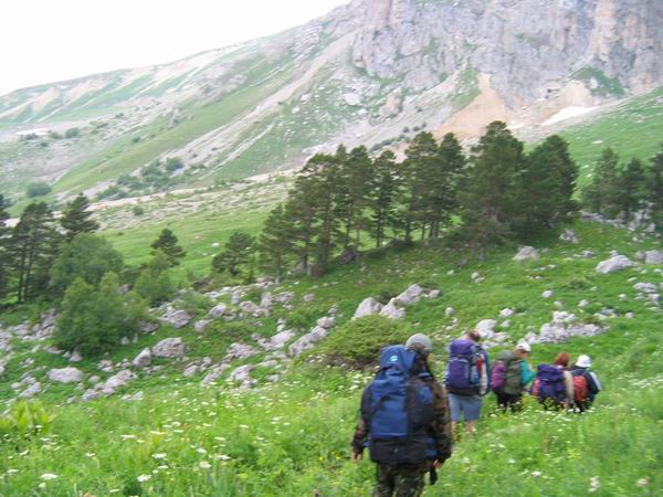 Пеший маршрут 30 через горы к морю