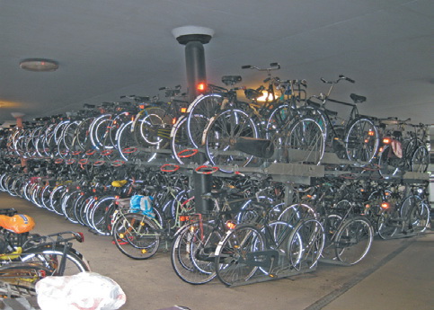 Стоянка велосипедов в Гронингене