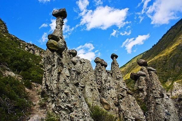 Каменные грибы на Алтае Каменные грибы на Алтае