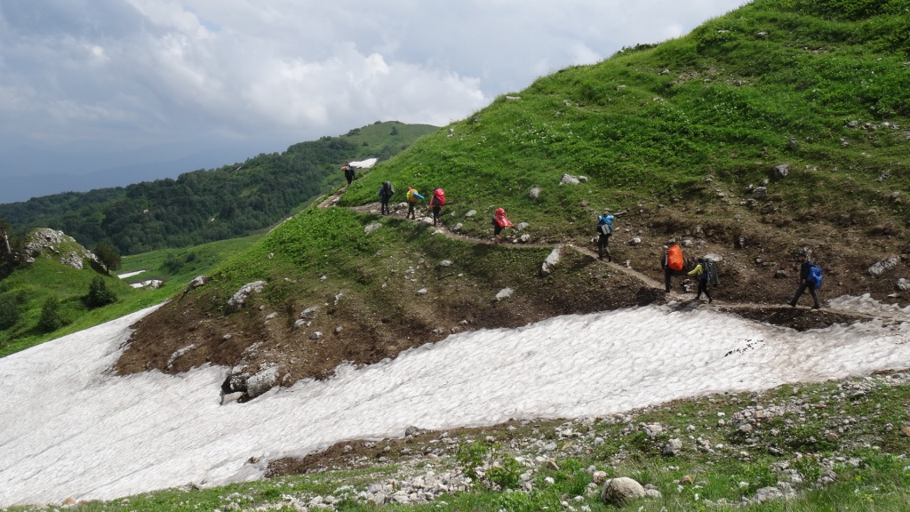 Маршрут 30, Легендарная Тридцатка от СВ-Астур, поход в горах Кавказа