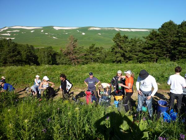 Лагонаки фото, тур и поход через Лагонаки к морю маршрут 30
