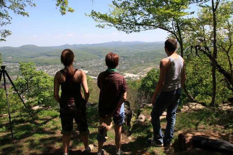 Гора Батарейная в Адыгее, Хаджох