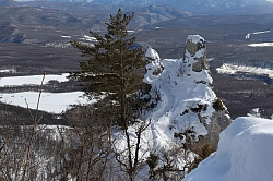 Чертов палец зимой
