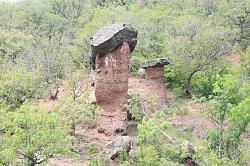 Каменные грибы, балка Сотера, активный тур