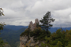 Скала Чертов палец, Каменномостский, Адыгея